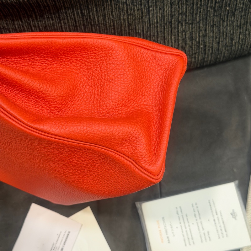 閒置品🈶肩帶❤️ 愛馬仕 #kelly35 #橘紅 #金釦 #togo皮 K35-9