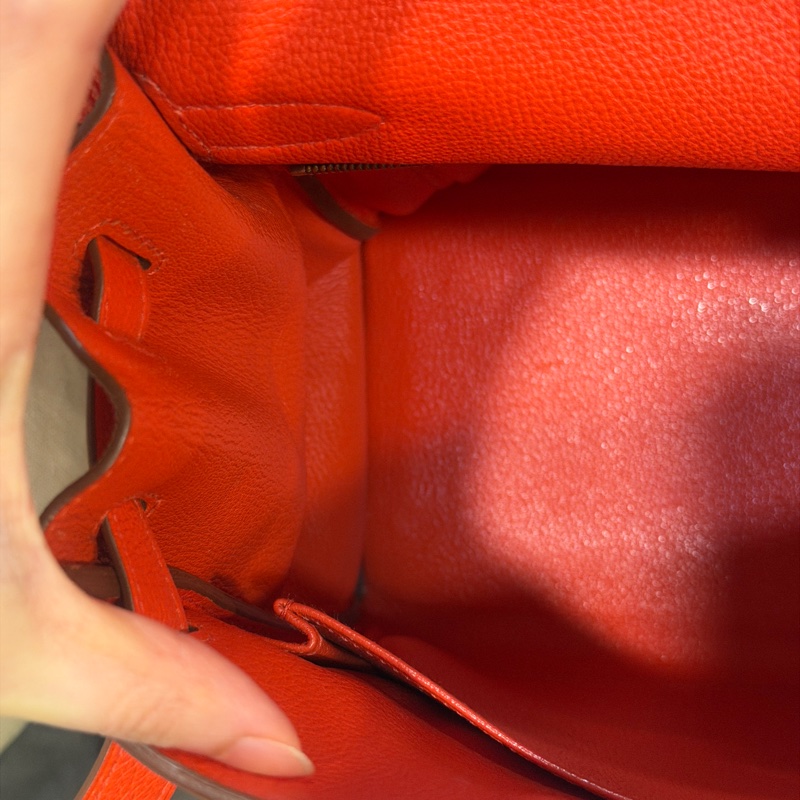 閒置品🈶肩帶❤️ 愛馬仕 #kelly35 #橘紅 #金釦 #togo皮 K35-23