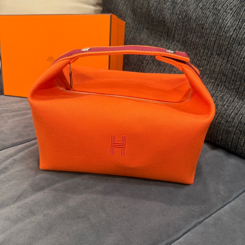 99新閒置品❤️ 愛馬仕 #愛馬仕橘 #飯盒包 #大號 #橙色-0