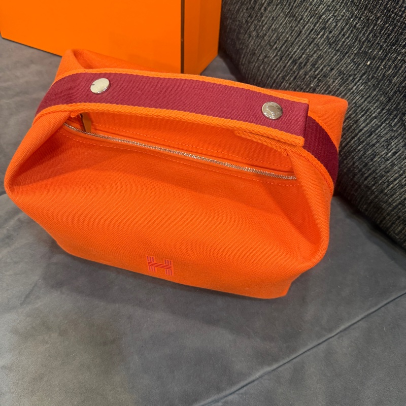 99新閒置品❤️ 愛馬仕 #愛馬仕橘 #飯盒包 #大號 #橙色-1