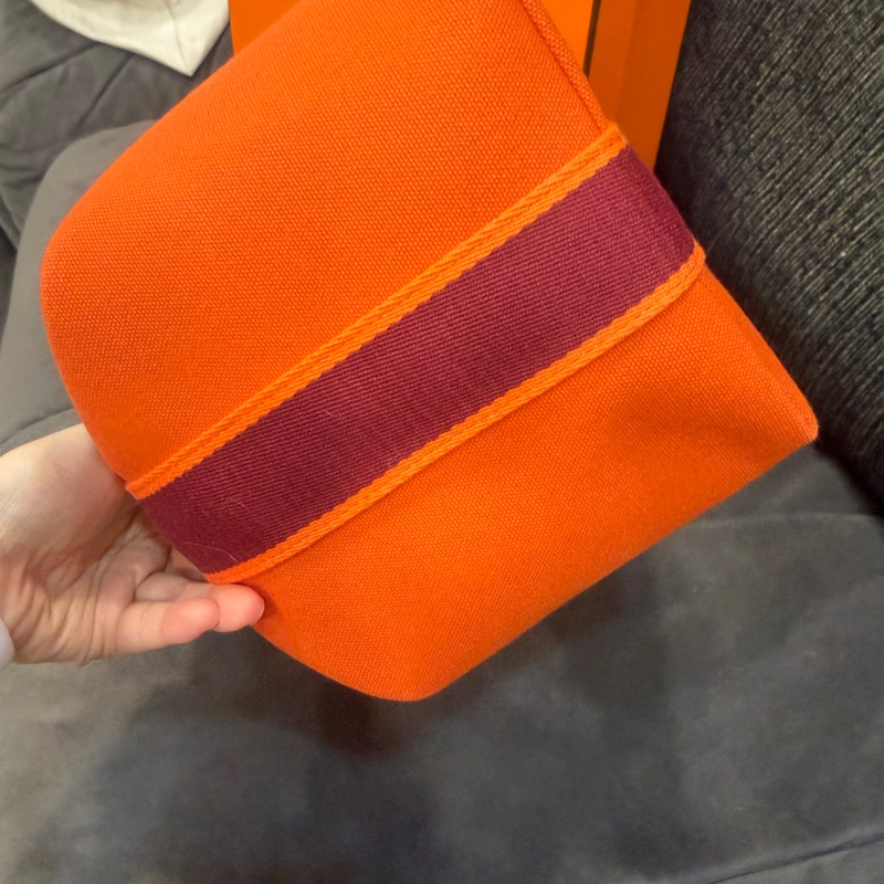 99新閒置品❤️ 愛馬仕 #愛馬仕橘 #飯盒包 #大號 #橙色-2
