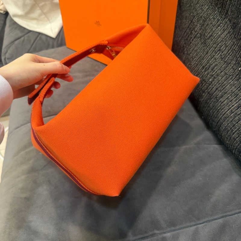 99新閒置品❤️ 愛馬仕 #愛馬仕橘 #飯盒包 #大號 #橙色-4
