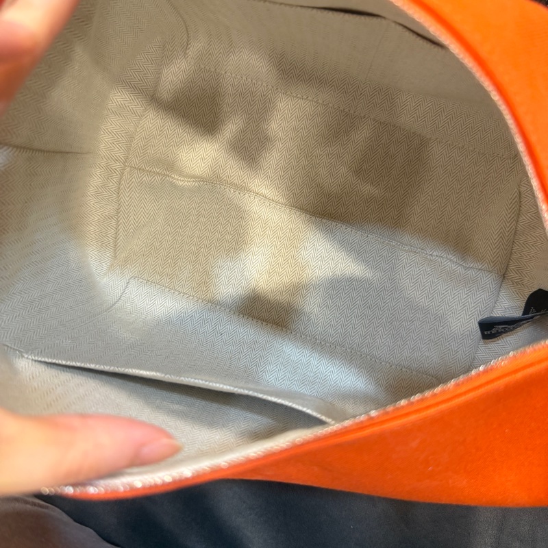 99新閒置品❤️ 愛馬仕 #愛馬仕橘 #飯盒包 #大號 #橙色-7