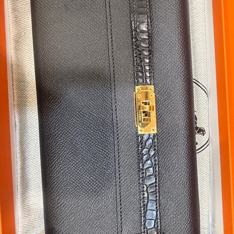 閒置🈶盒子塵袋❤️ #愛馬仕 #黑金 #kellytogo #touch #鱷魚皮-4