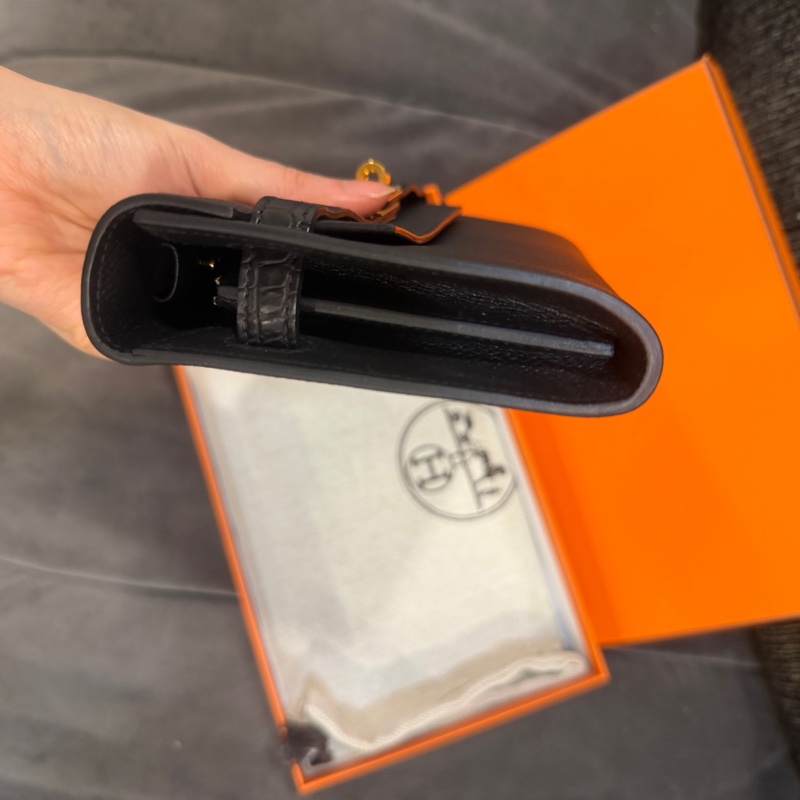 閒置🈶盒子塵袋❤️ #愛馬仕 #黑金 #kellytogo #touch #鱷魚皮-7