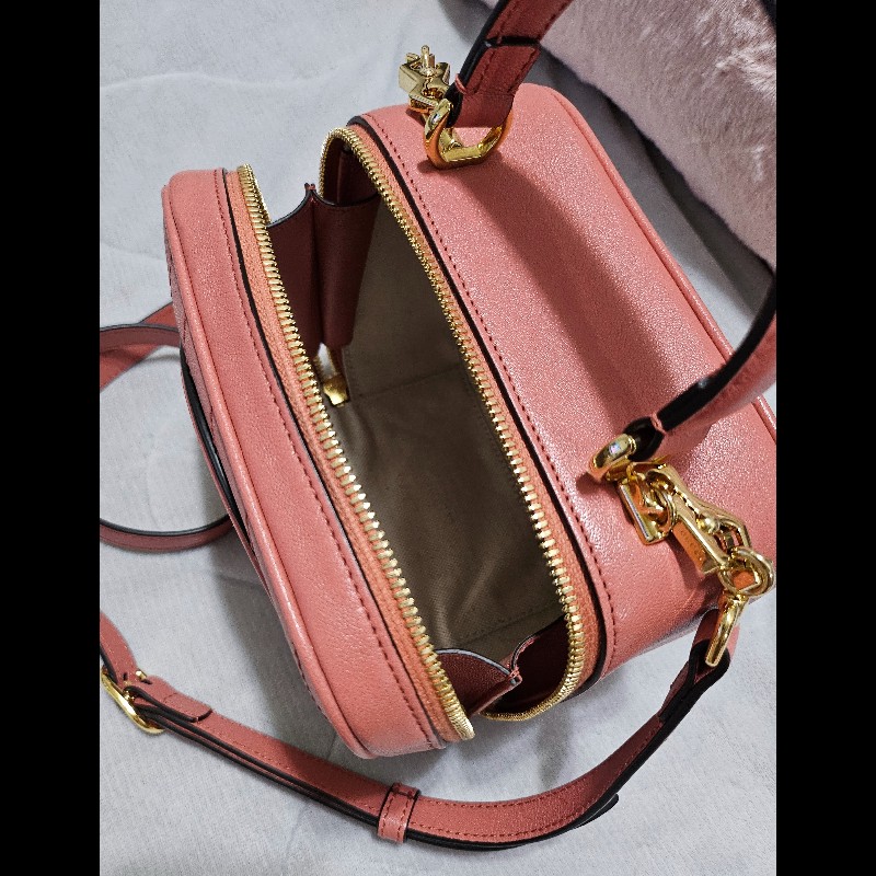 gucci blondie粉色方盒手提包 肩揹包-3