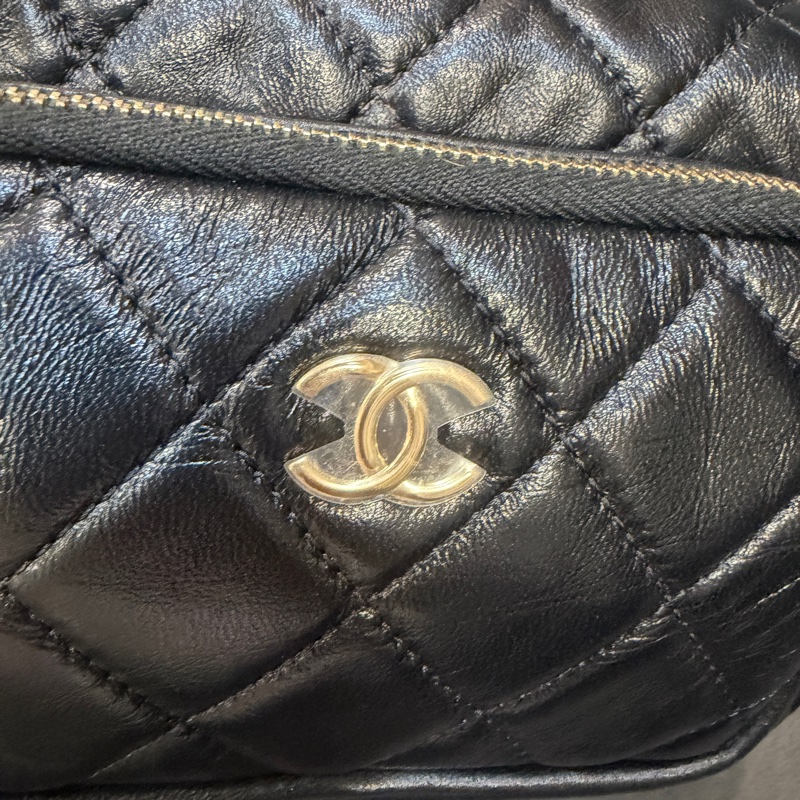 全新全配有購證❤️香奈兒 #黑金 #新款 #相機包 #炸藥包-8