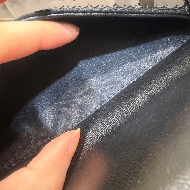 全新全配❤️ 香奈兒 #限量款亮片 #黑金 #小書包 #雙肩包-13