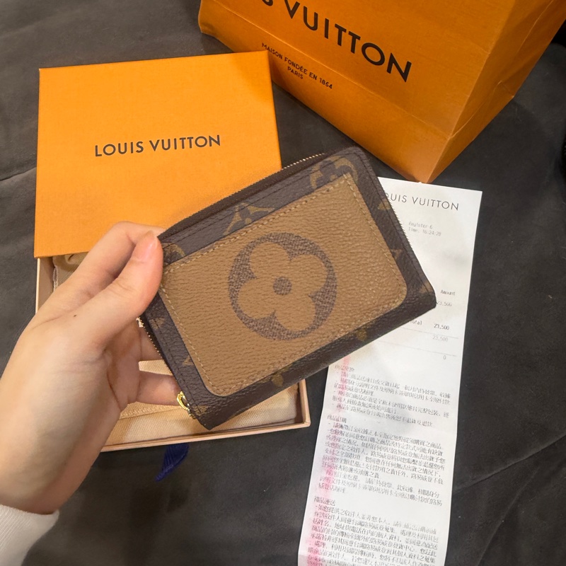 99新全配❤️ #lv #老花 #新款 #短夾 #錢包-0