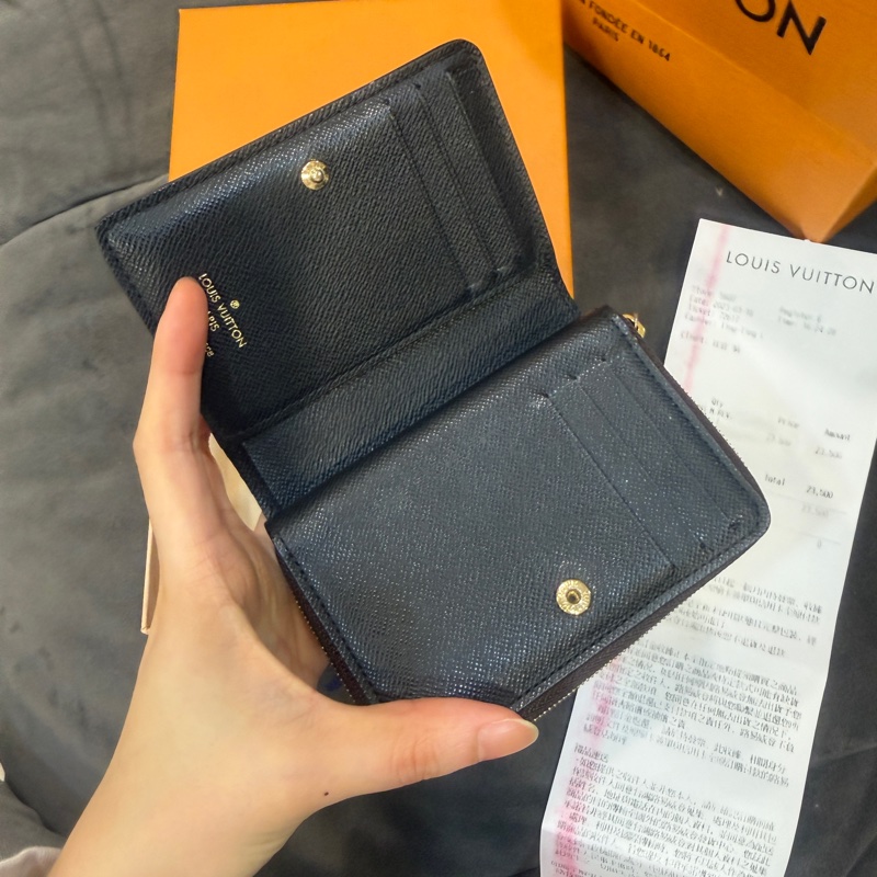 99新全配❤️ #lv #老花 #新款 #短夾 #錢包-1