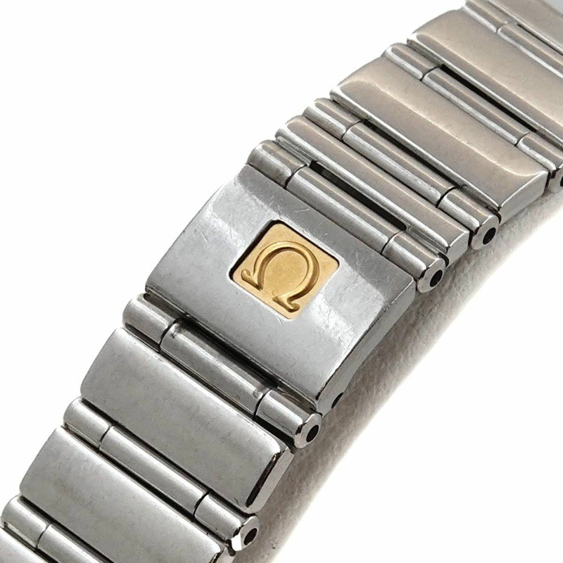 歐米茄星座系列迷你款 My Choice 1561 71 女士白色錶殼石英腕錶-7