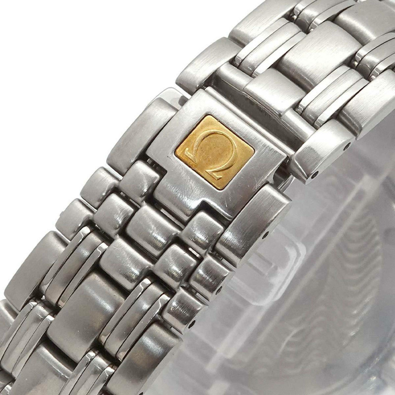 歐米茄海馬系列120 2571 20 男士腕錶 日期顯示 白色石英錶-6