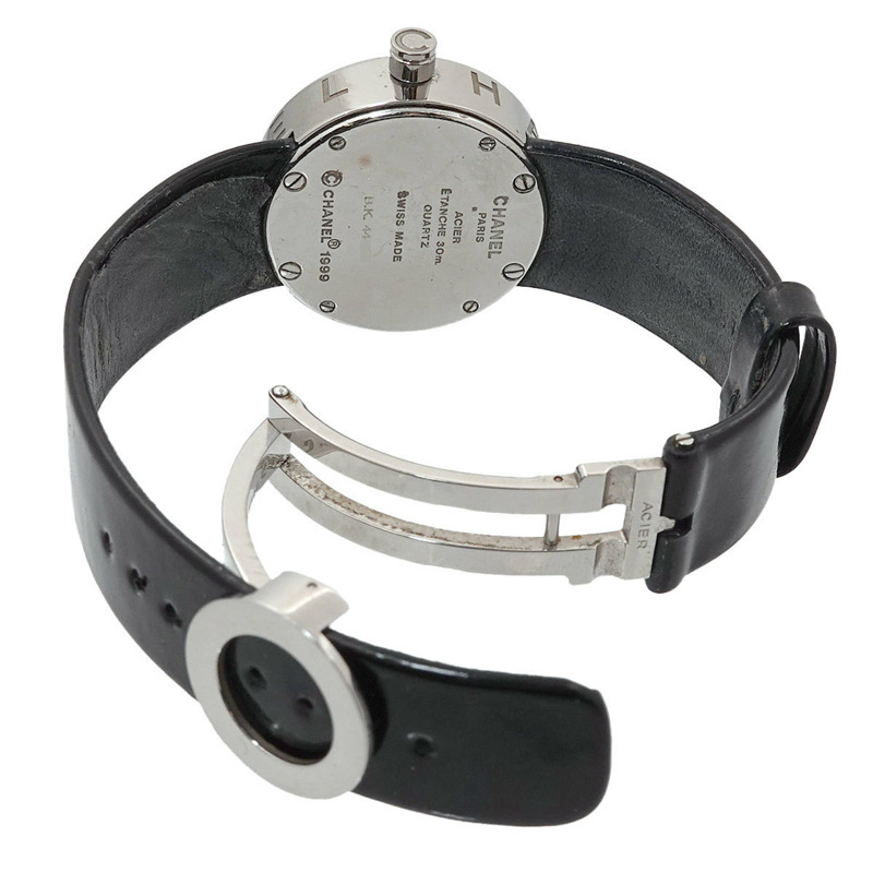 香奈兒 La Ronde H0579 女士黑色石英腕錶-3