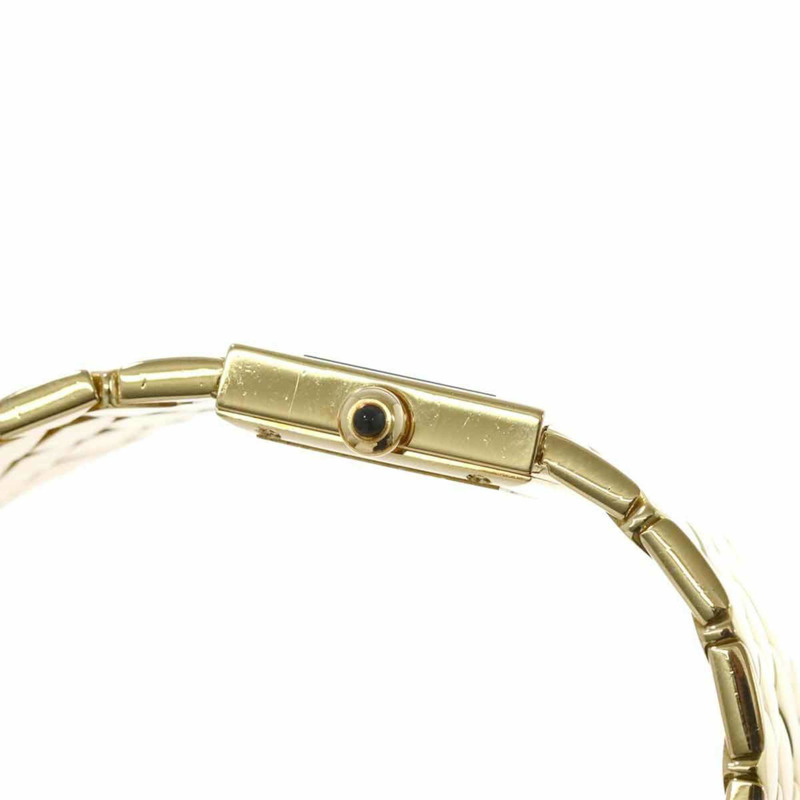 香奈兒 Matelasse H0008 女士腕錶,黑色,18K 黃金,實心金石英機芯-5