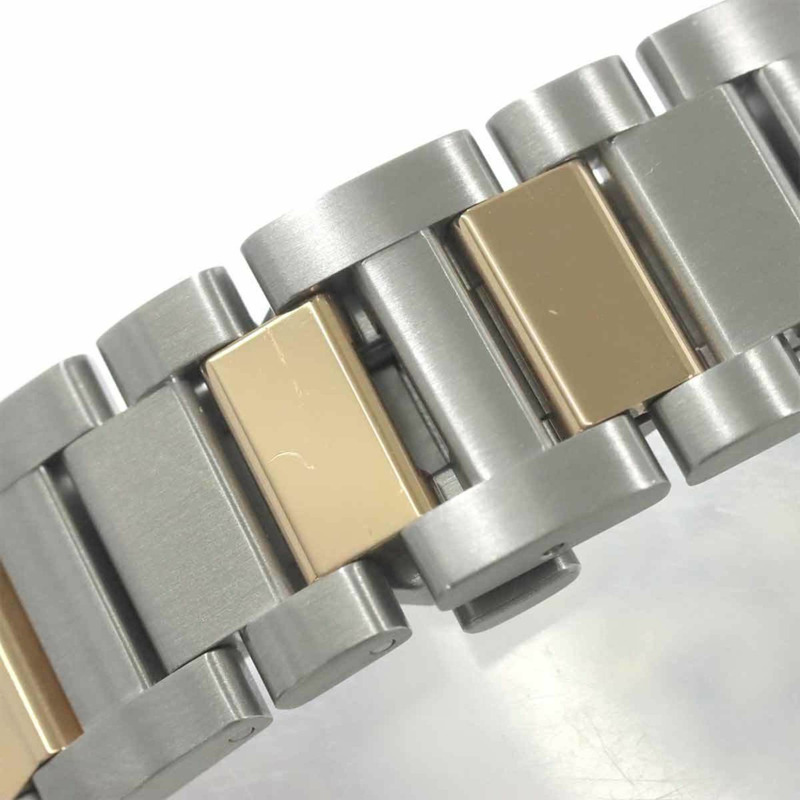 卡地亞 Pasha de 35毫米雙色男士腕錶 W2PA0008,銀色,18K玫瑰金,自動上鍊-6