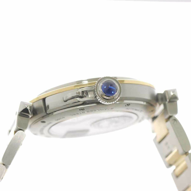 卡地亞 Pasha de 41mm W2PA0009 男士腕錶,銀色,18K 白金,自動上鍊-5