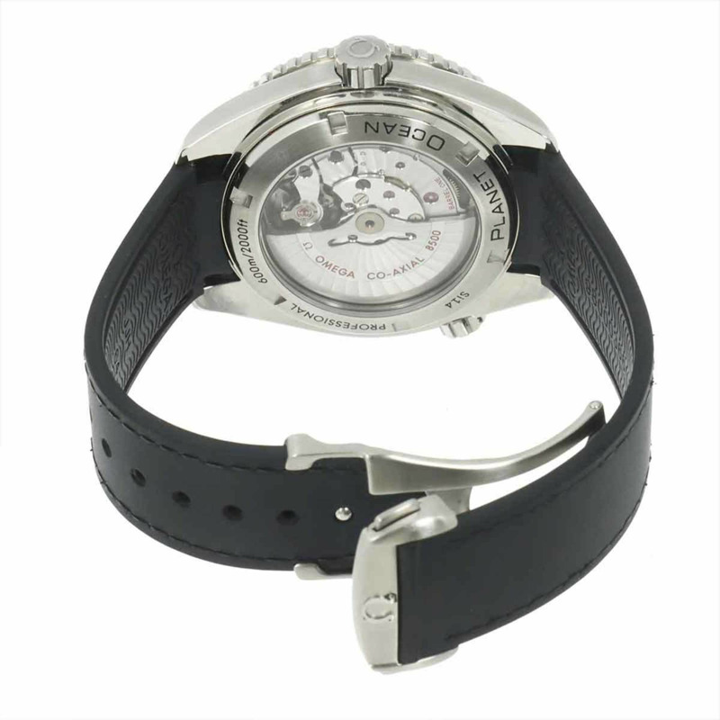 歐米茄海馬系列海洋宇宙同軸600公尺男士腕錶 232 32 46 21 01 003 日期顯示 黑色 自動上鍊-4