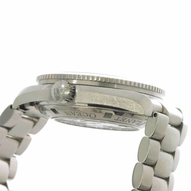 歐米茄海馬系列海洋宇宙2201 50男士腕錶,附日期顯示,黑色,自動機械錶-5