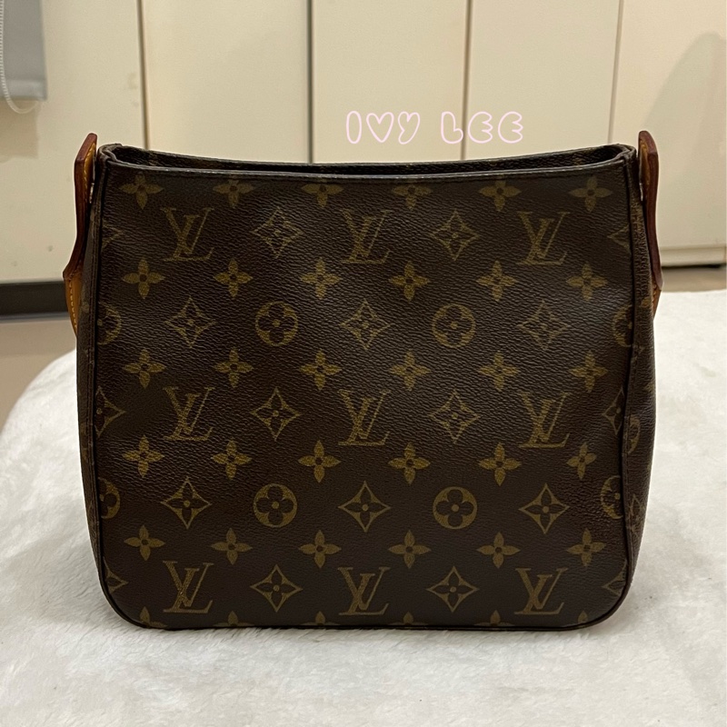 LOUIS VUITTON M51146 Looping MM 單肩包 腋下包 手提包 原花 正品 二手精品-1