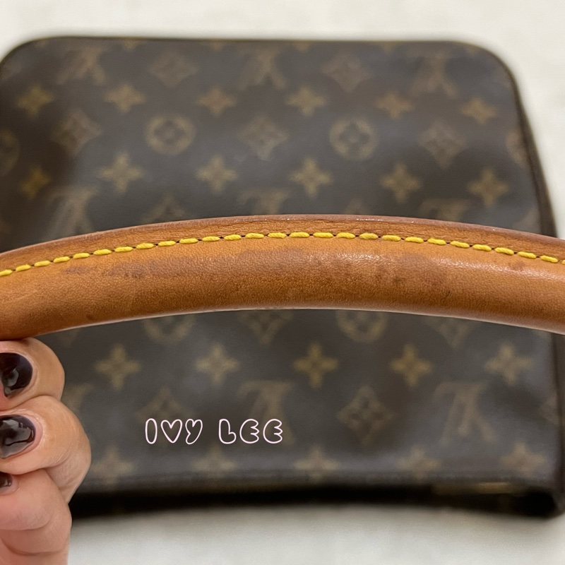 LOUIS VUITTON M51146 Looping MM 單肩包 腋下包 手提包 原花 正品 二手精品-5