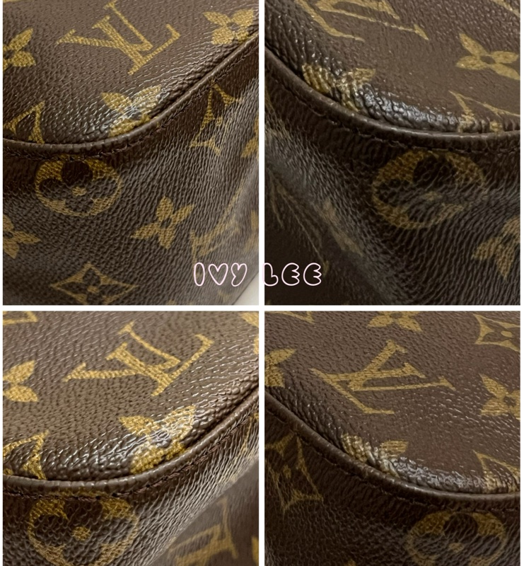 LOUIS VUITTON M51146 Looping MM 單肩包 腋下包 手提包 原花 正品 二手精品-11