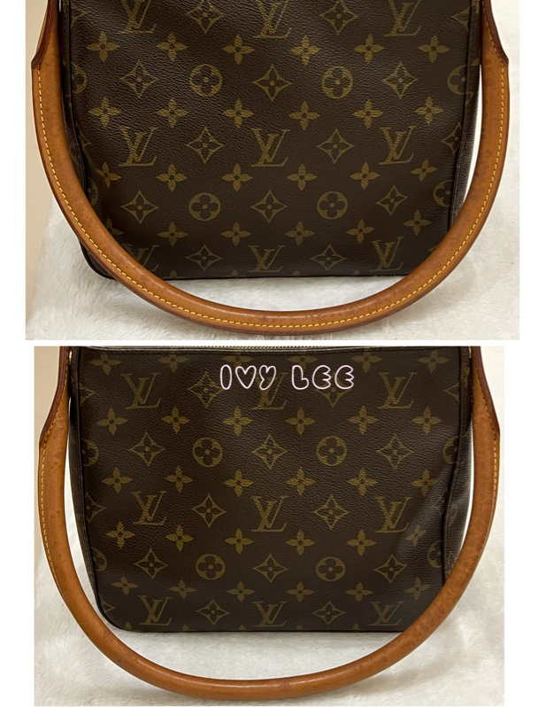 LOUIS VUITTON M51146 Looping MM 單肩包 腋下包 手提包 原花 正品 二手精品-15