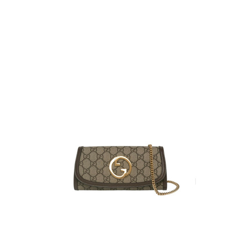 Gucci Blondie Continental 鏈條銀包