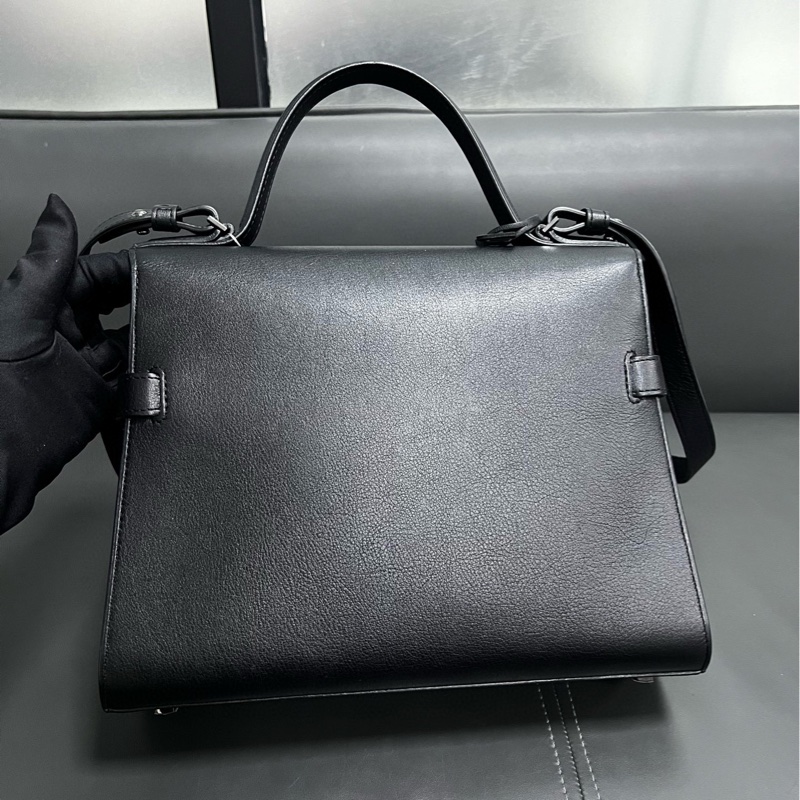 Delvaux Tempete 黑色 烏金扣-2