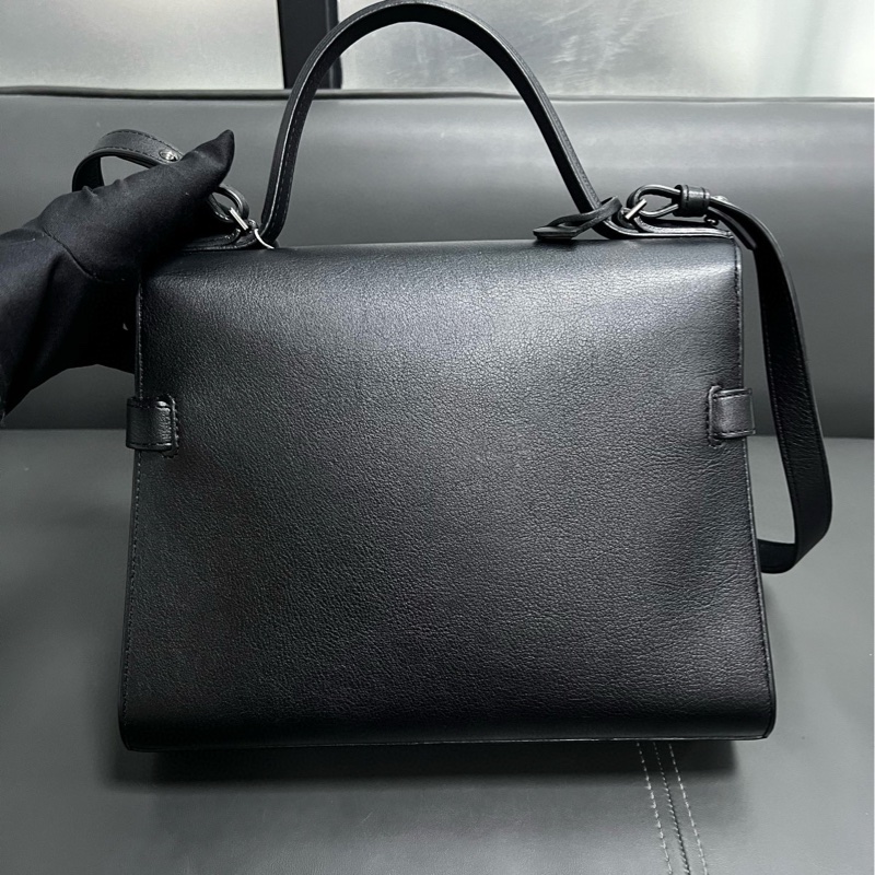 Delvaux Tempete 黑色 烏金扣-3