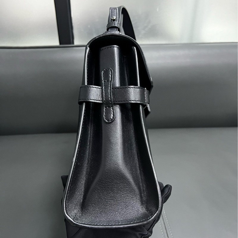 Delvaux Tempete 黑色 烏金扣-5