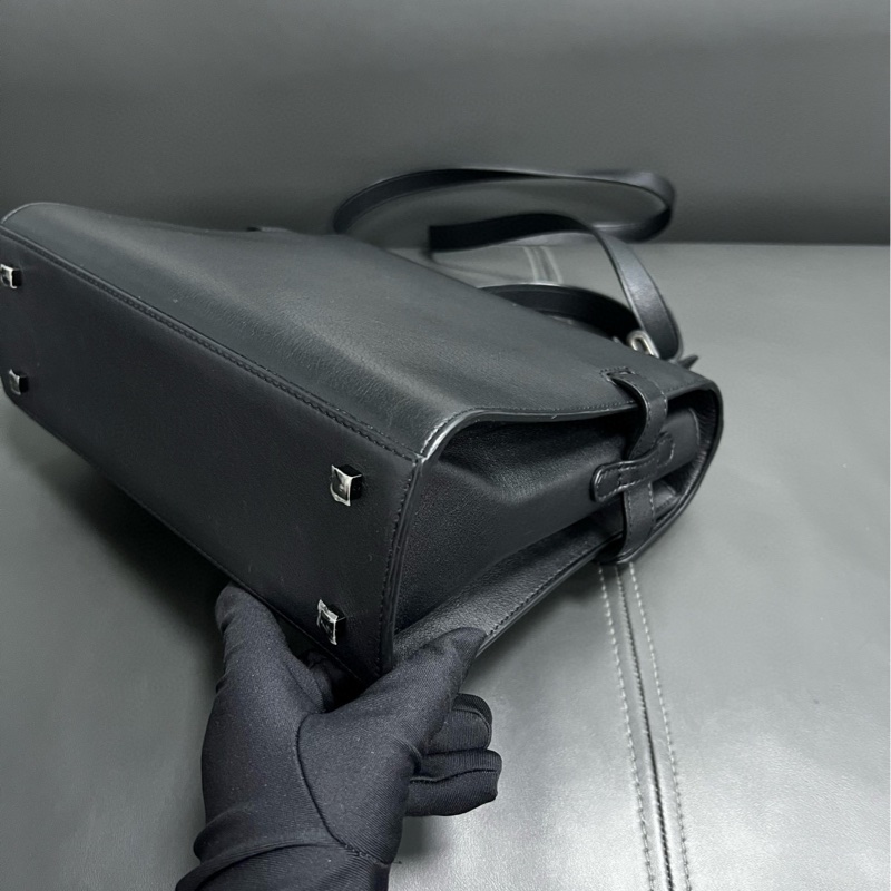 Delvaux Tempete 黑色 烏金扣-12