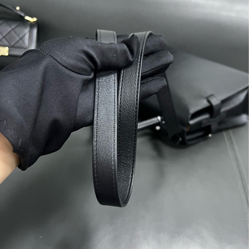 Delvaux Tempete 黑色 烏金扣-18