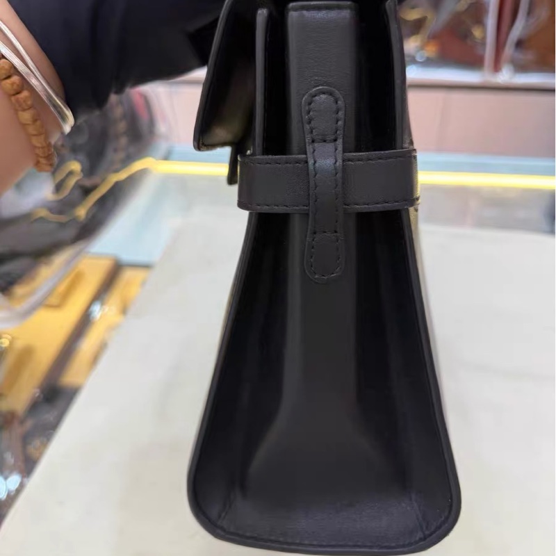 Delvaux Tempete 黑色 銀扣-1