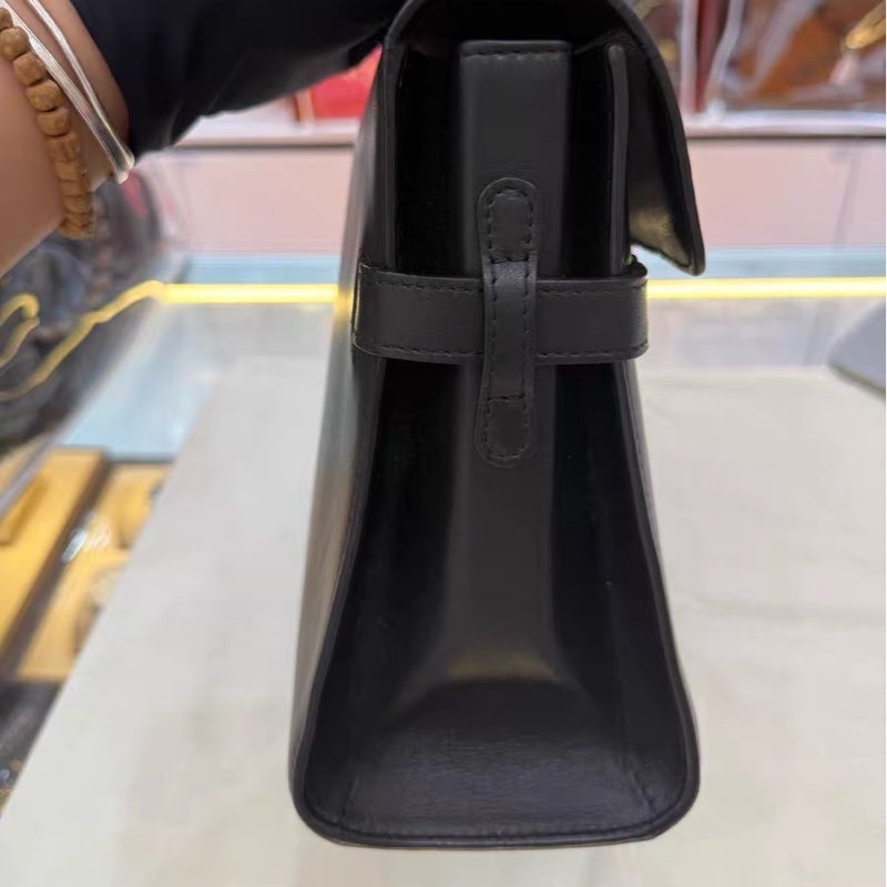 Delvaux Tempete 黑色 銀扣-4