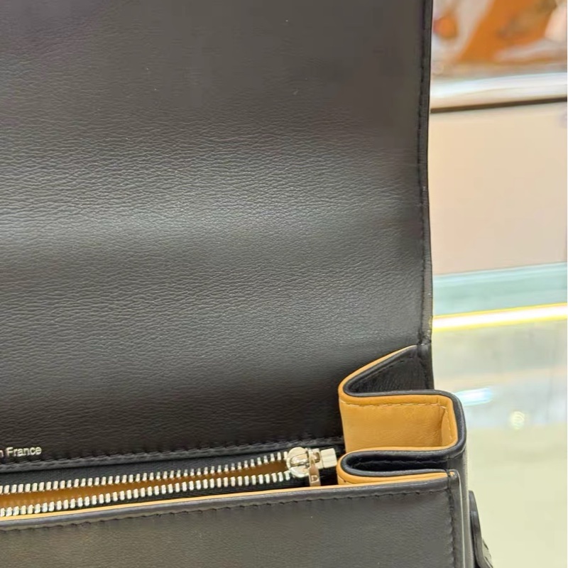Delvaux Tempete 黑色 銀扣-26