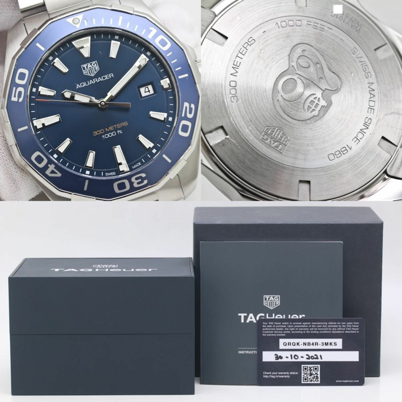 TAG HEUER 豪雅競潛系列 WAY101C.BA0746 男士不鏽鋼腕錶 40198-8