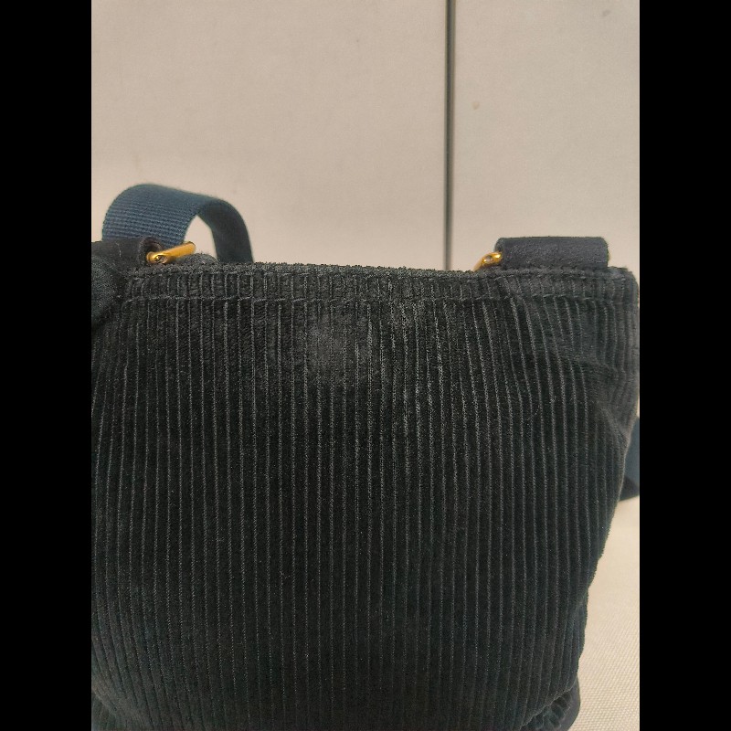 ㊣✨YSL✨聖羅蘭 黑色 燈芯絨 異材質 肩背包 斜背包/二手精品/保證正品🌳二手樹屋🌳-15