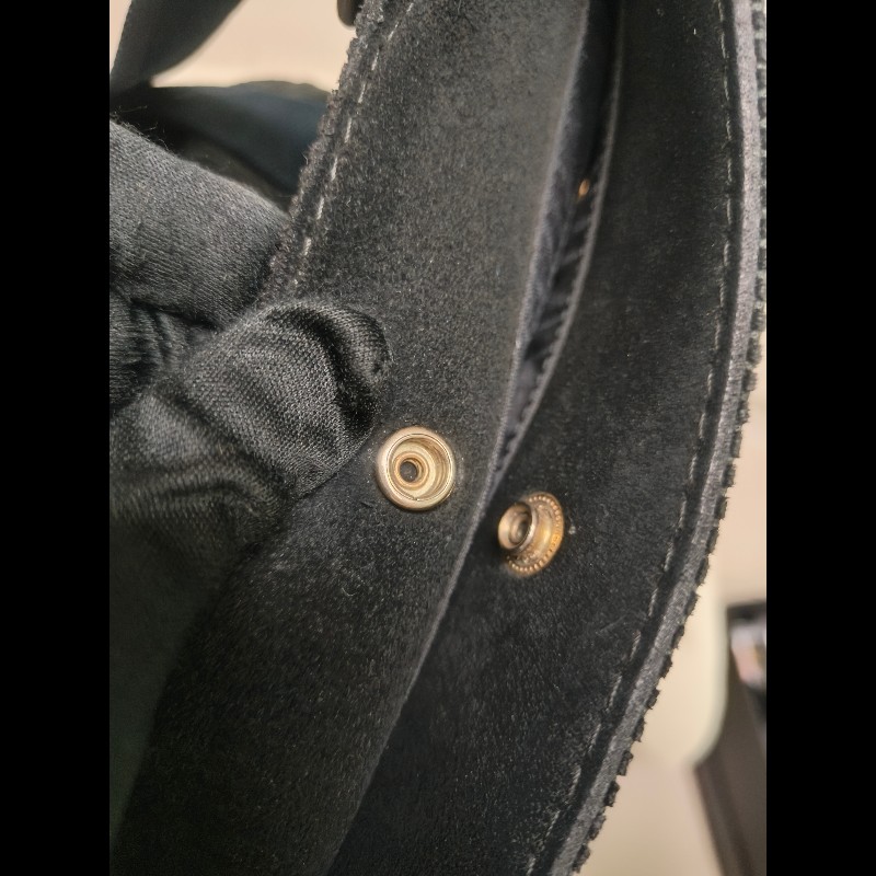 ㊣✨YSL✨聖羅蘭 黑色 燈芯絨 異材質 肩背包 斜背包/二手精品/保證正品🌳二手樹屋🌳-25