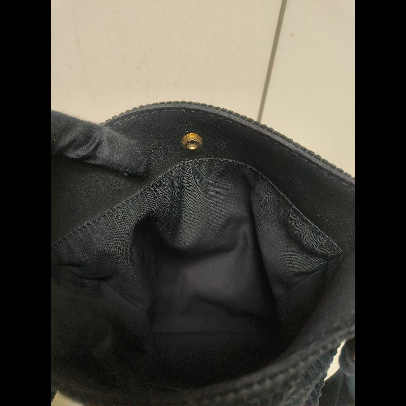 ㊣✨YSL✨聖羅蘭 黑色 燈芯絨 異材質 肩背包 斜背包/二手精品/保證正品🌳二手樹屋🌳-28