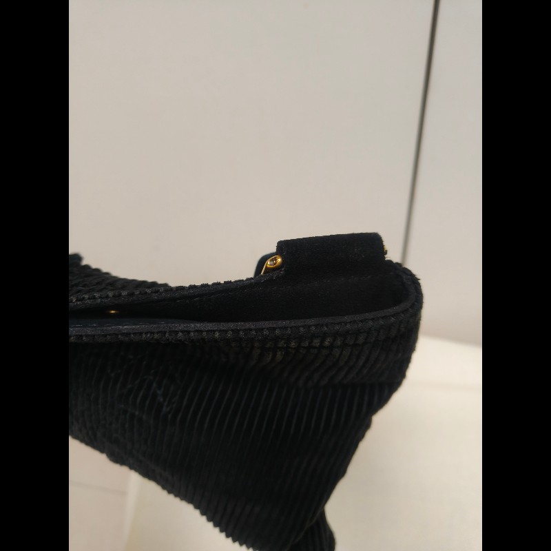 ㊣✨YSL✨聖羅蘭 黑色 燈芯絨 異材質 肩背包 斜背包/二手精品/保證正品🌳二手樹屋🌳-35
