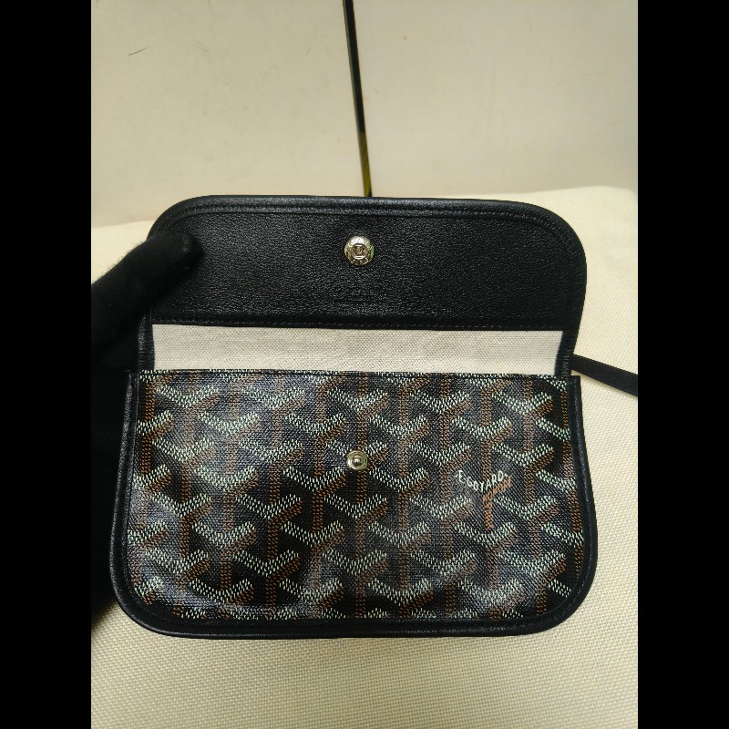 🔥年終狂降🔥【限時降價只到12/31(原63,800)】㊣✨Goyard✨高雅德 狗牙 Saint Louis PM 黑色 花布 托特包 手提包 通勤包 媽媽包/二手精品/保證正品🌳二手樹屋🌳-36