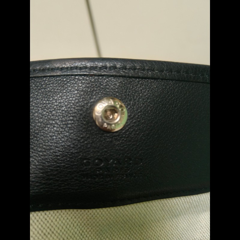 🔥年終狂降🔥【限時降價只到12/31(原63,800)】㊣✨Goyard✨高雅德 狗牙 Saint Louis PM 黑色 花布 托特包 手提包 通勤包 媽媽包/二手精品/保證正品🌳二手樹屋🌳-38