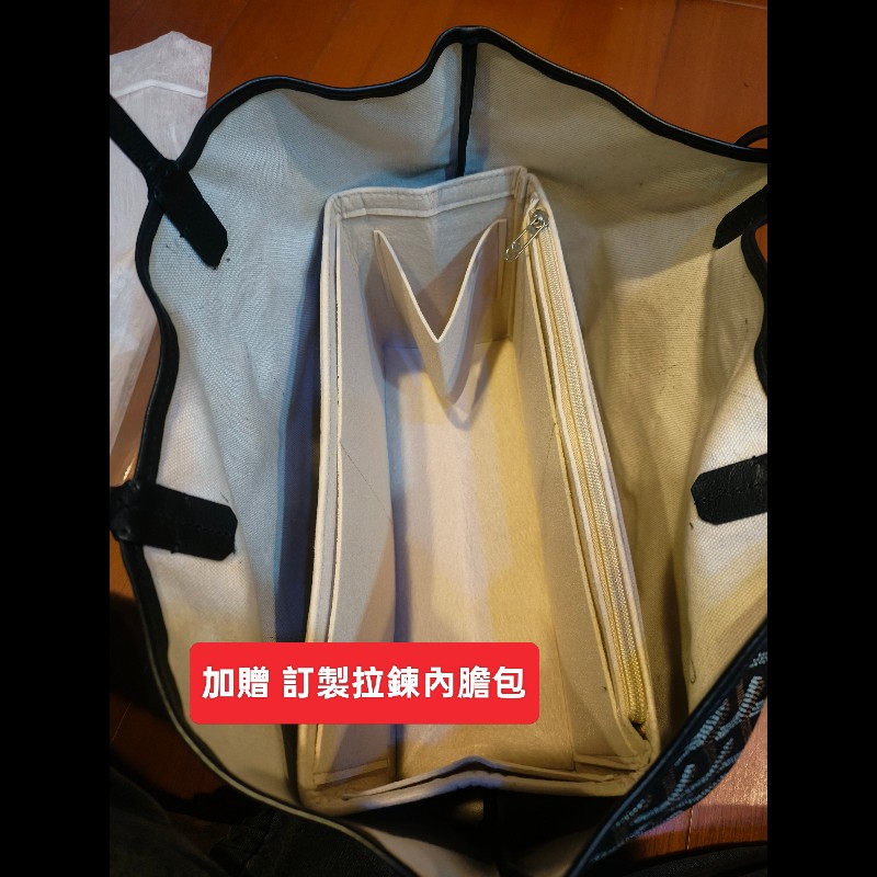 ‼️年前限時特賣‼️（原58800）至1/25⏰㊣✨Goyard✨高雅德 狗牙 Saint Louis PM 黑色 花布 中號 托特包 手提包 通勤包 媽媽包/二手精品/保證正品🌳二手樹屋🌳-48