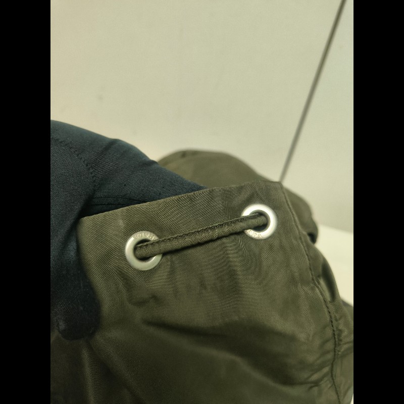 🔥年終狂降🔥【限時降價只到12/31（原16,800）】【8成新】㊣✨PRADA✨普拉達 綠色 帆布 皮革 口袋 中型 後背包 /二手包/二手精品🌳二手樹屋🌳-42