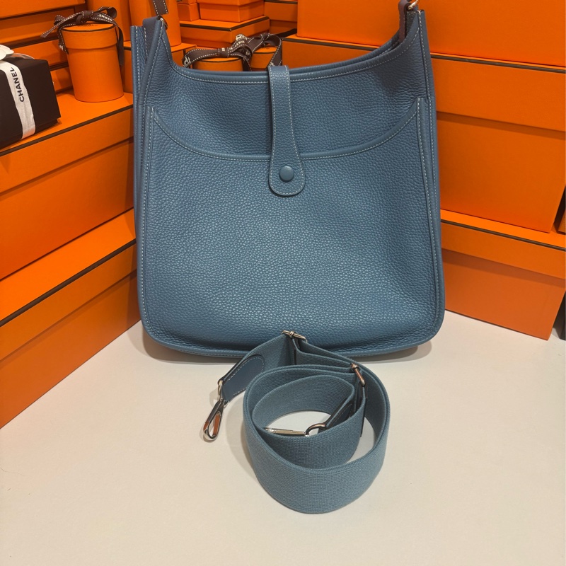 Hermes Evelyne29 新牛仔藍 🩵 框P刻 幾乎全新 很甜很甜!-2