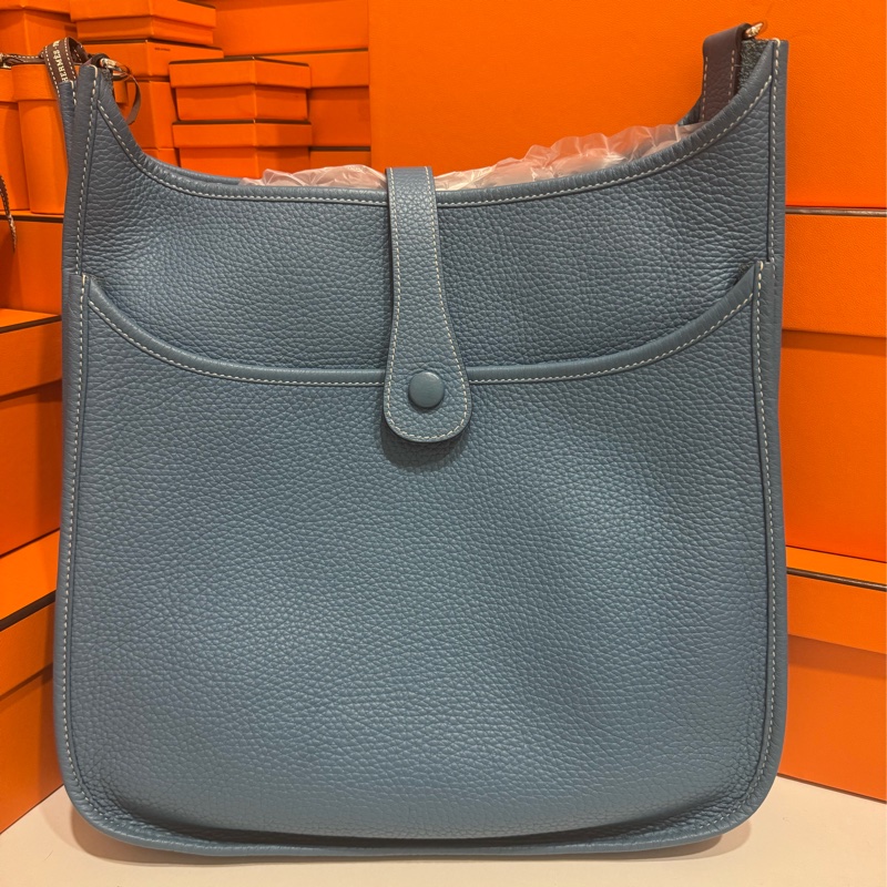 Hermes Evelyne29 新牛仔藍 🩵 框P刻 幾乎全新 很甜很甜!-3