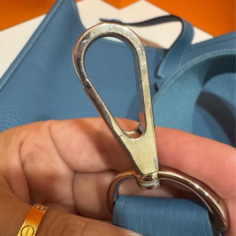 Hermes Evelyne29 新牛仔藍 🩵 框P刻 幾乎全新 很甜很甜!-11
