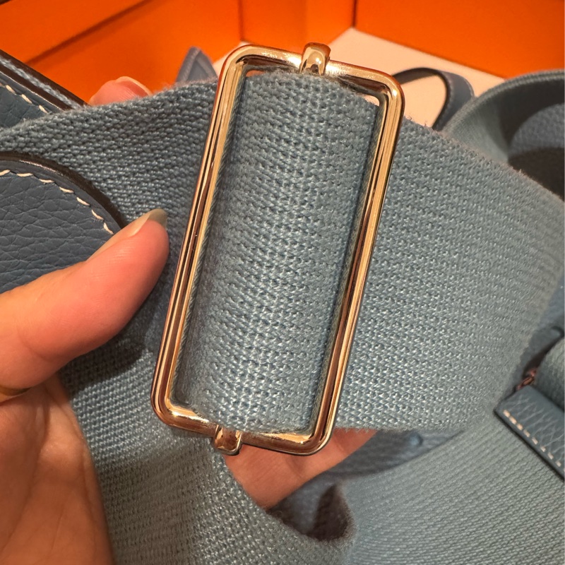 Hermes Evelyne29 新牛仔藍 🩵 框P刻 幾乎全新 很甜很甜!-13