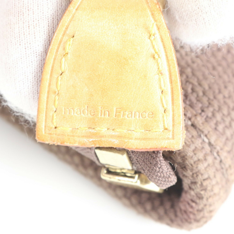 路易威登 Antigua Cabas MM 白色 M40086 女士真皮手提單肩包-8