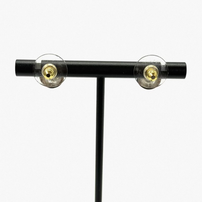 CHANEL 25年新款mini紐扣雙C帶鑽耳釘 99新配件盒子-4